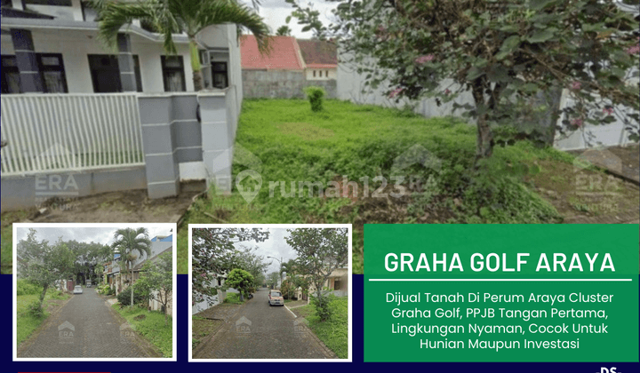 Tanah Dijual Di Graha Golf Araya, Ppjb Tangan Pertama 1