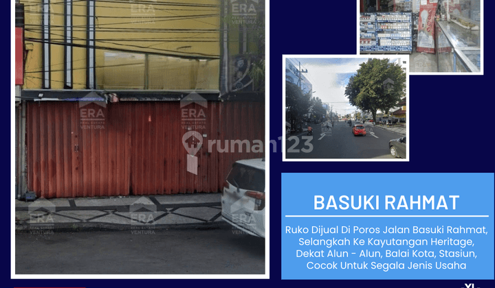 Ruko Di Jalan Basuki Rahmat, Selangkah Ke Kayutangan Heritage