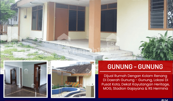 Rumah Di Daerah Gunung Gunung, Ada Kolam Renang 1