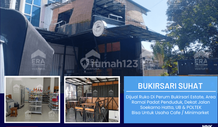 Ruko Di Perum Bukirsari Estate, Area Ramai, Dekat Soekarno Hatta 1