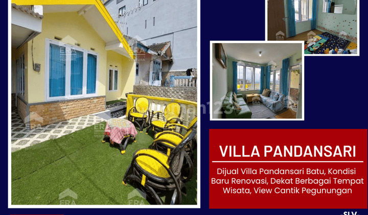 Dijual Villa Pandansari Batu, Harga Ekonomis, Baru Renovasi 1