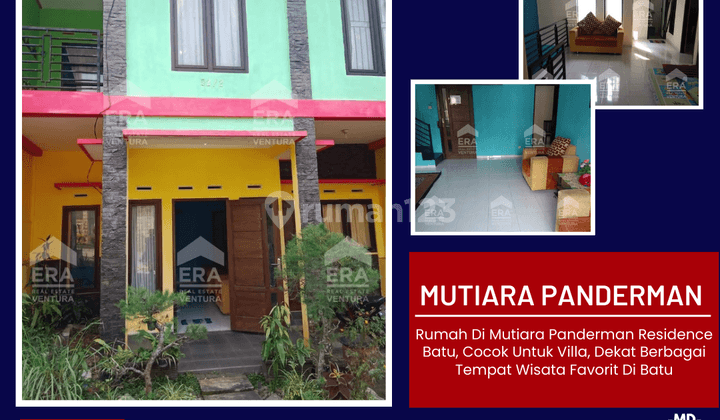 Rumah Di Mutiara Panderman Residence Batu, Cocok Untuk Villa 1