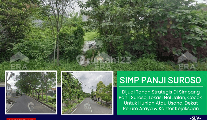 Tanah Lokasi Strategis Nol Jalan Di Simpang Panji Suroso 1