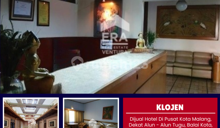 For Sale Hotel In The Center Of Malang City, Near The Monument Square