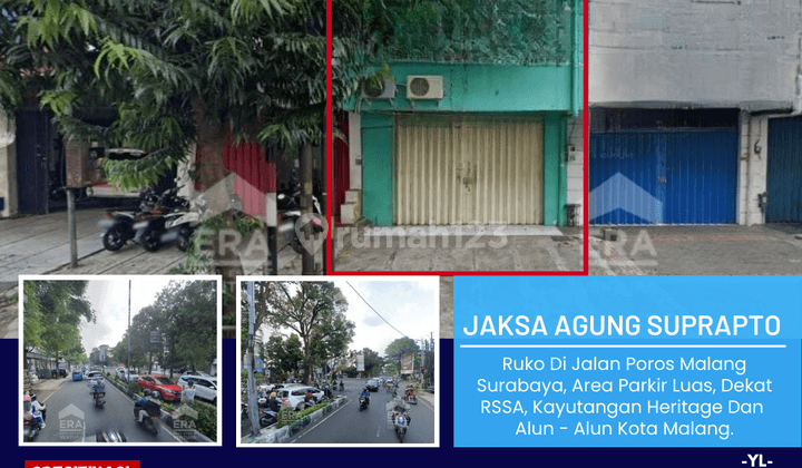 Ruko Di Jalan Poros Malang - Surabaya, Dekat RSSA 1