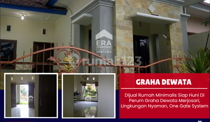 For Sale Ready-to-Occupy Minimalist House in Graha Dewata Housing, Merjosari. For Sale Ready-to-Occupy Minimalist House in Graha Dewata Housing, Merjosari.