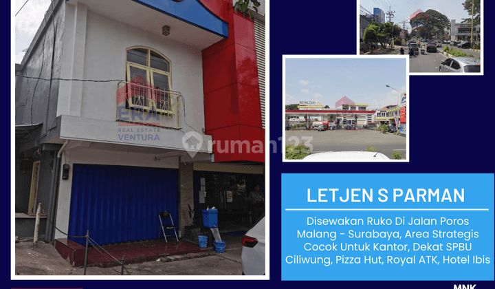 Disewakan Ruko Di Jalan Poros Malang - Surabaya 1