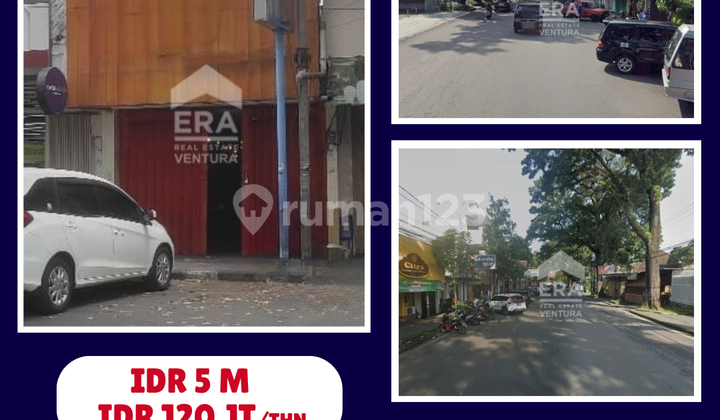 For Rent Shop House, Strategic Location in Kawi Street Culinary Area