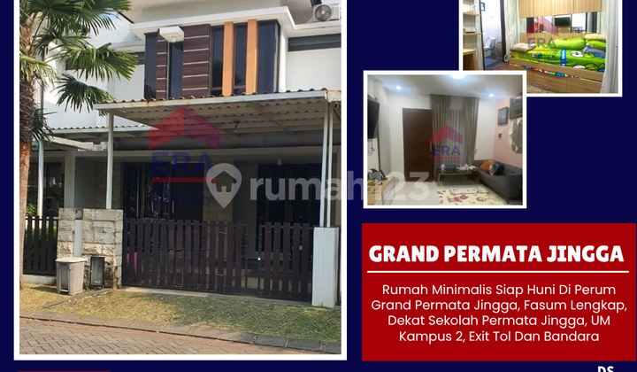 Banting Harga Dijual Rumah Full Furnished Di Grand Permata Jingga