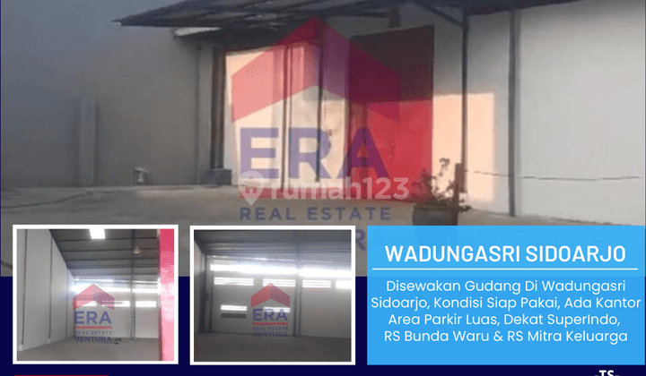 Gudang Di Wadungasri Sidoarjo, Kondisi Siap Pakai 1