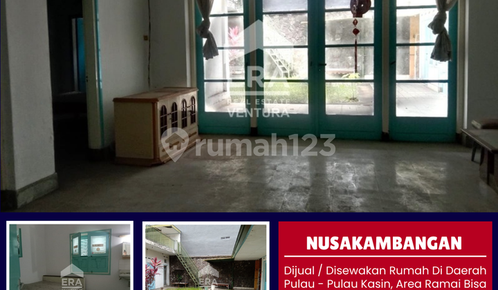 Rumah di Daerah Pulau - Pulau Kasin, Dekat Pasar Besar, Rkz