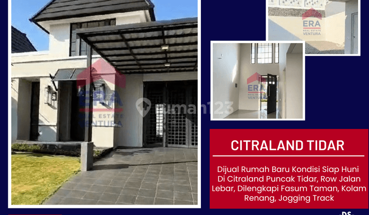 Rumah Baru Kondisi Siap Huni Di Citraland Puncak Tidar 1