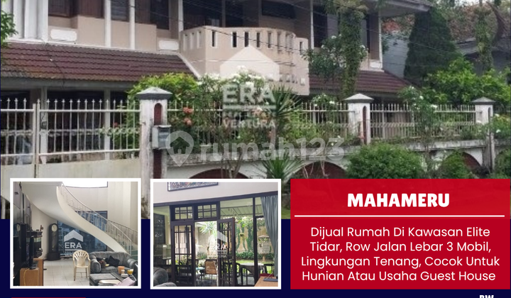 Dijual Rumah di Kawasan Elite Tidar, Row Jalan Lebar 3 Mobil Dijual Rumah di Kawasan Elite Tidar, Row Jalan Lebar 3 Mobil