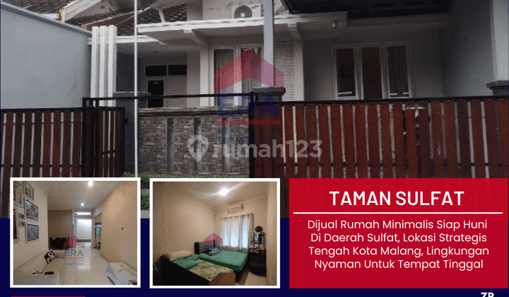 Rumah Minimalis Siap Huni Di Daerah Sulfat, Lokasi Strategis 1