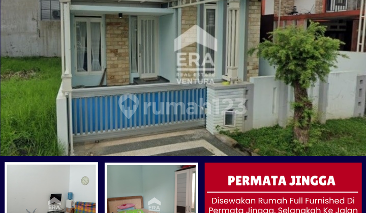 For Rent Fully Furnished House in Permata Jingga, Near Suhat