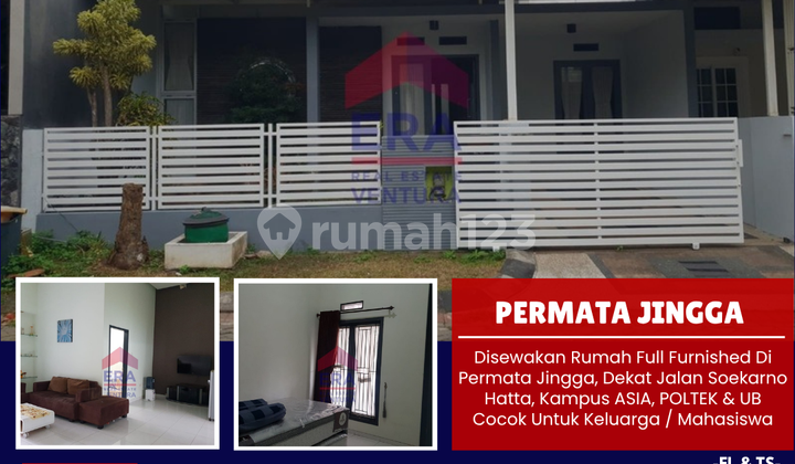 Disewakan Rumah Full Furnished Di Permata Jingga Soekarno Hatta 1