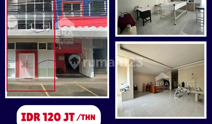 Disewakan Ruko 2 lantai, Lokasi Strategi Area Komersial