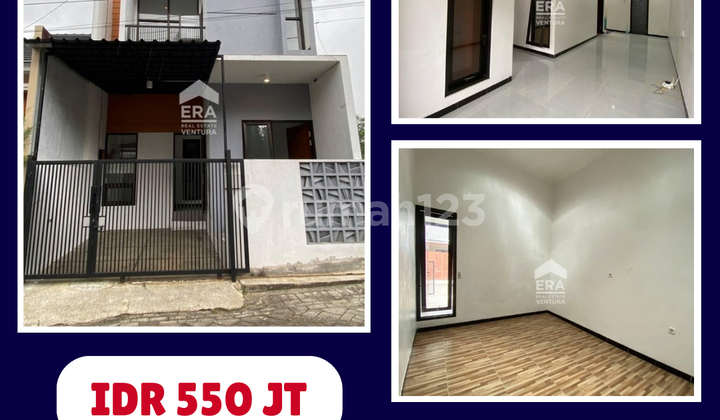 Dijual Rumah Baru 2 Lantai di Mulyorejo Sukun, Siap Huni