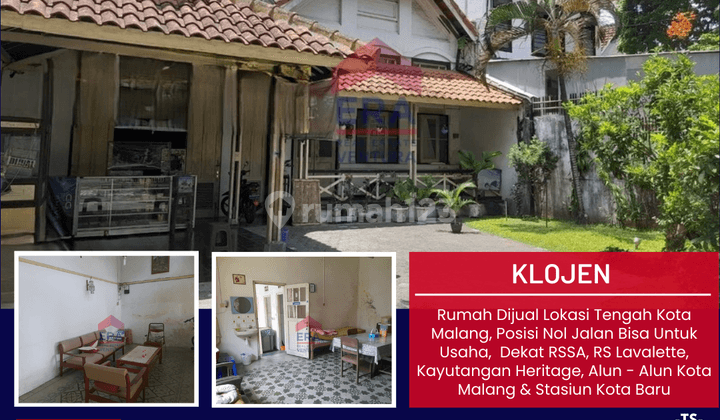 Rumah Daerah Klojen, Posisi Nol Jalan Bisa Untuk Usaha 1