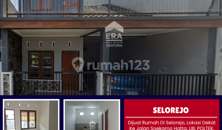 Dijual Rumah di Selorejo, Lokasi Dekat ke Jalan Soekarno Hatta