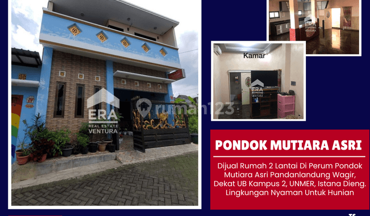 Rumah 2 Lantai Di Perum Pondok Mutiara Asri Pandanlandung Wagir 1