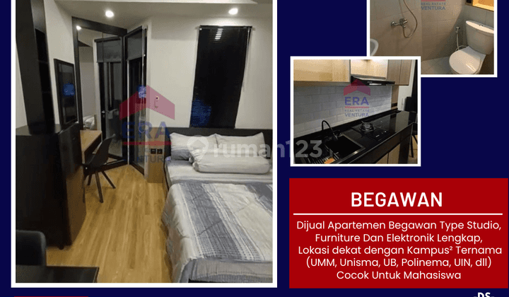 Dijual Apartemen Begawan, Lokasi Dekat Dengan Kampus Ternama 1