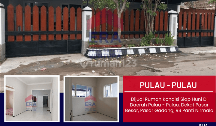 Rumah Kondisi Siap Huni Di Daerah Pulau Pulau, Dekat Pasar Besar 1