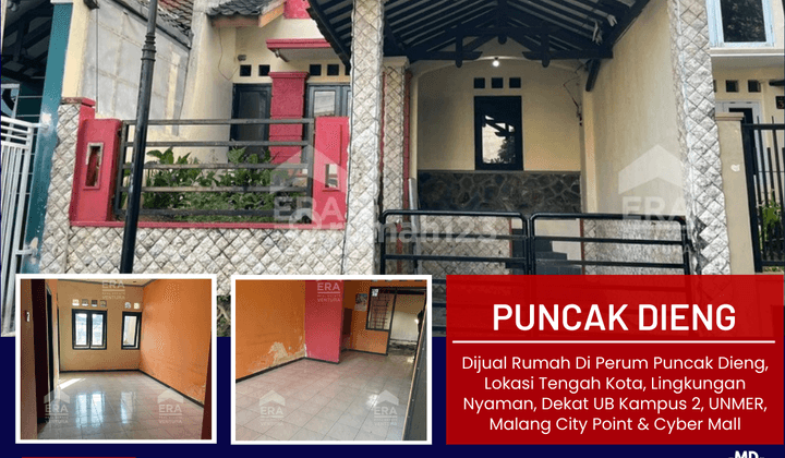 Rumah Di Perum Puncak Dieng, Dekat Ub Kampus 2, Unmer 1