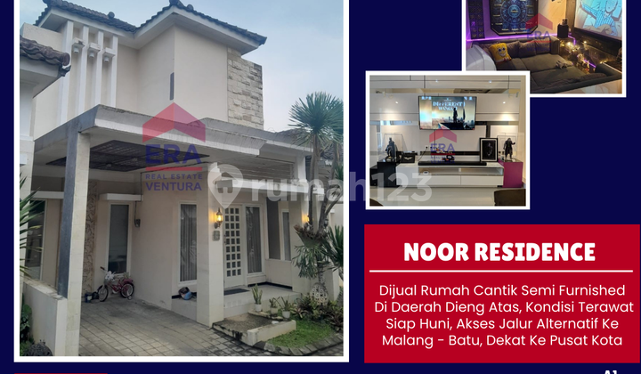 Dijual Rumah Cantik Semi Furnished di Daerah Dieng Atas Dijual Rumah Cantik Semi Furnished di Daerah Dieng Atas