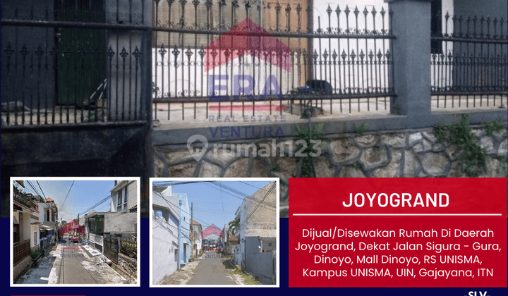 Disewakan Rumah Di Daerah Joyogrand, Dekat Dinoyo Mall 1