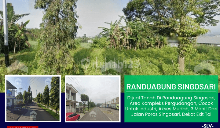 Tanah Di Randuangung Singosari, Area Kompleks Pergudangan 1