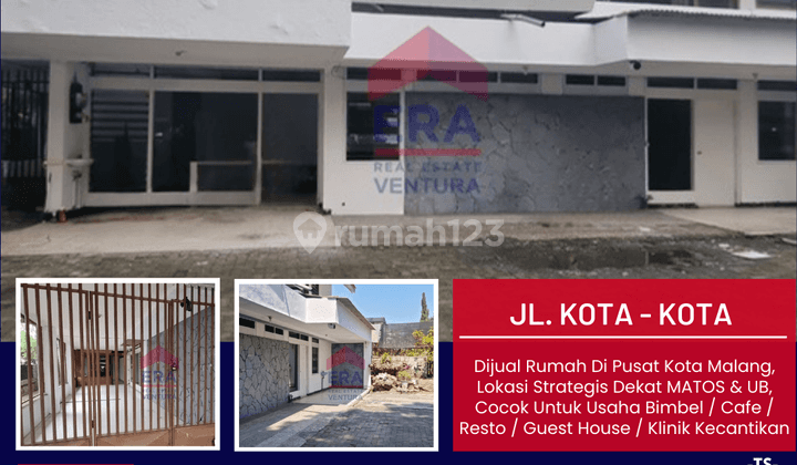 Rumah Di Pusat Kota Malang, Dekat Matos Dan Ub 1