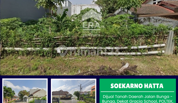 Dijual Tanah Daerah Jalan Bunga - Bunga, Dekat Soekarno Hatta Dijual Tanah Daerah Jalan Bunga - Bunga, Dekat Soekarno Hatta