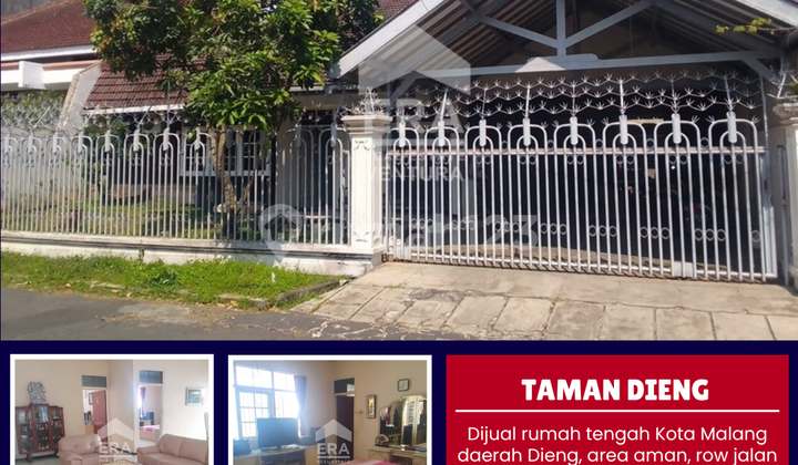 Dijual rumah tengah Kota Malang daerah Dieng, Dekat UNMER dan UB Dijual rumah tengah Kota Malang daerah Dieng, Dekat UNMER dan UB
