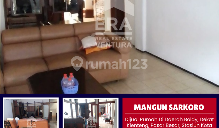 Dijual Rumah Di Daerah Boldy, Dekat Klenteng, Pasar Besar,Stasiun