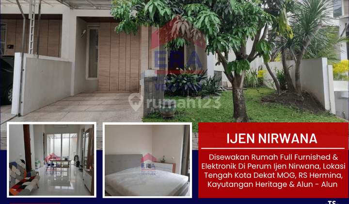 Rumah Full Furnished Elektronik Di Perum Ijen Nirwana 1