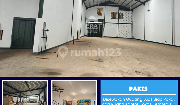 Disewakan Gudang Luas Siap Pakai, Ada Ruang Kantor, Dekat Tol Disewakan Gudang Luas Siap Pakai, Ada Ruang Kantor, Dekat Tol