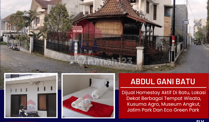 Dijual Homestay Aktif Di Batu, Lokasi Dekat Tempat Wisata 1