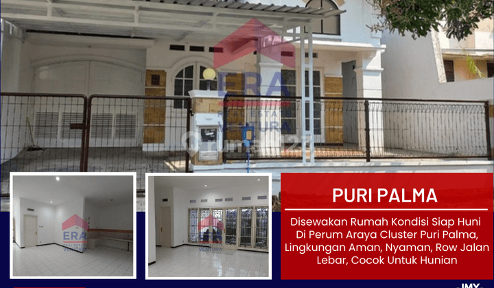 Rumah Kondisi Siap Huni Di Perum Araya Cluster Puri Palma 1