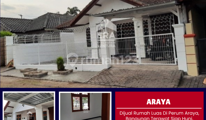 Dijual Rumah Luas di Perum Araya, Bangunan Terawat Siap Huni