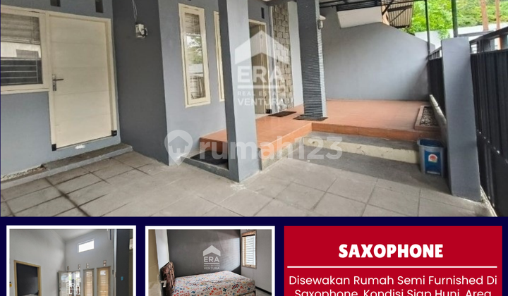 Disewakan Rumah Semi Furnished Di Saxophone Dekat Soekarno Hatta 1