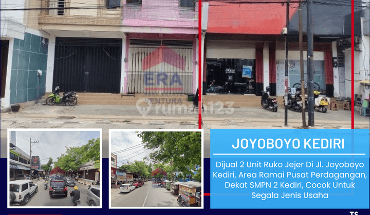 Dijual 2 Unit Ruko Jejer Di Jl. Joyoboyo Kediri 1