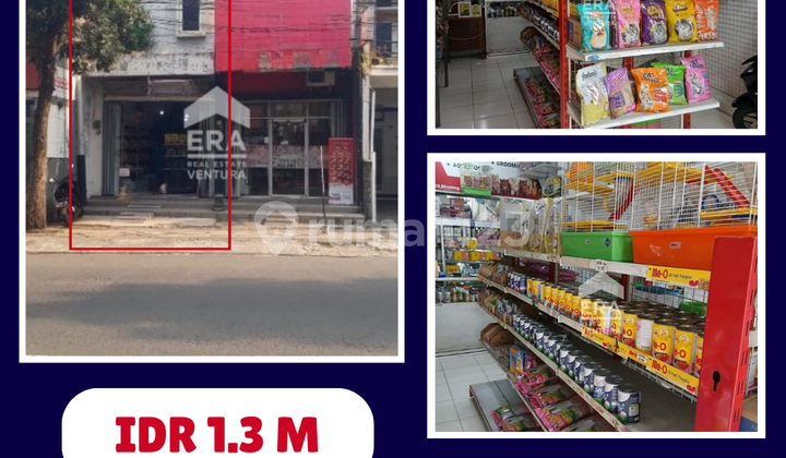 Dijual Ruko 3 Lantai Beserta Usaha Pet Shop, Di Daerah Blimbing