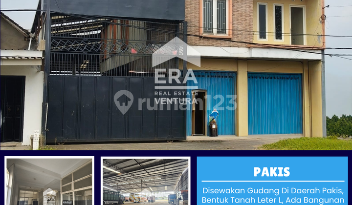 Disewakan Gudang di Pakis, Bentuk Tanah Leter L, Ada Kantor Disewakan Gudang di Pakis, Bentuk Tanah Leter L, Ada Kantor