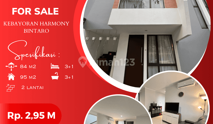 Kebayoran Harmony, Bintaro | Rumah Modern Minimalis Siap Huni 1