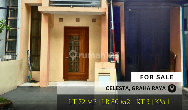 Dijual Rumah Minimalis di Celesta Graha Bintaro 1