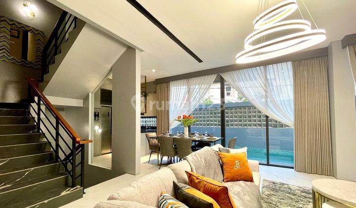 Rumah 3 Lantai siap huni dan fully furnished, lokasi nempel pondok indah 2