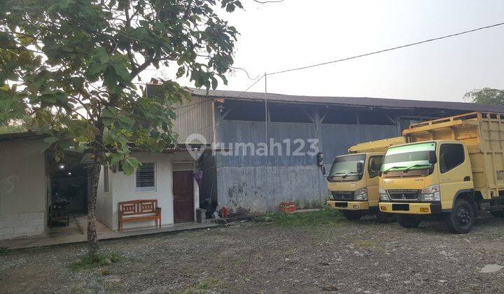 Tanah Dan Gudang Luas 3930 Lokasi Pinggir Jalan Raya Cukanggalih 1