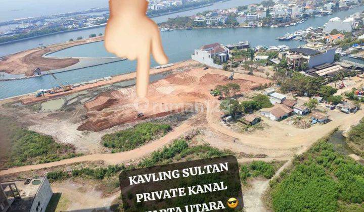 Kavling Sultan Private Dermaga 30x80 2.402,5 M2 Pantai Mutiara Be 1