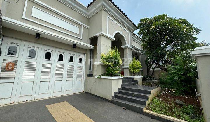 Rumah di Pluit 330m2 Dekat Mall, Area Taman Luas, Hadap Timur Jalan Lebar 2